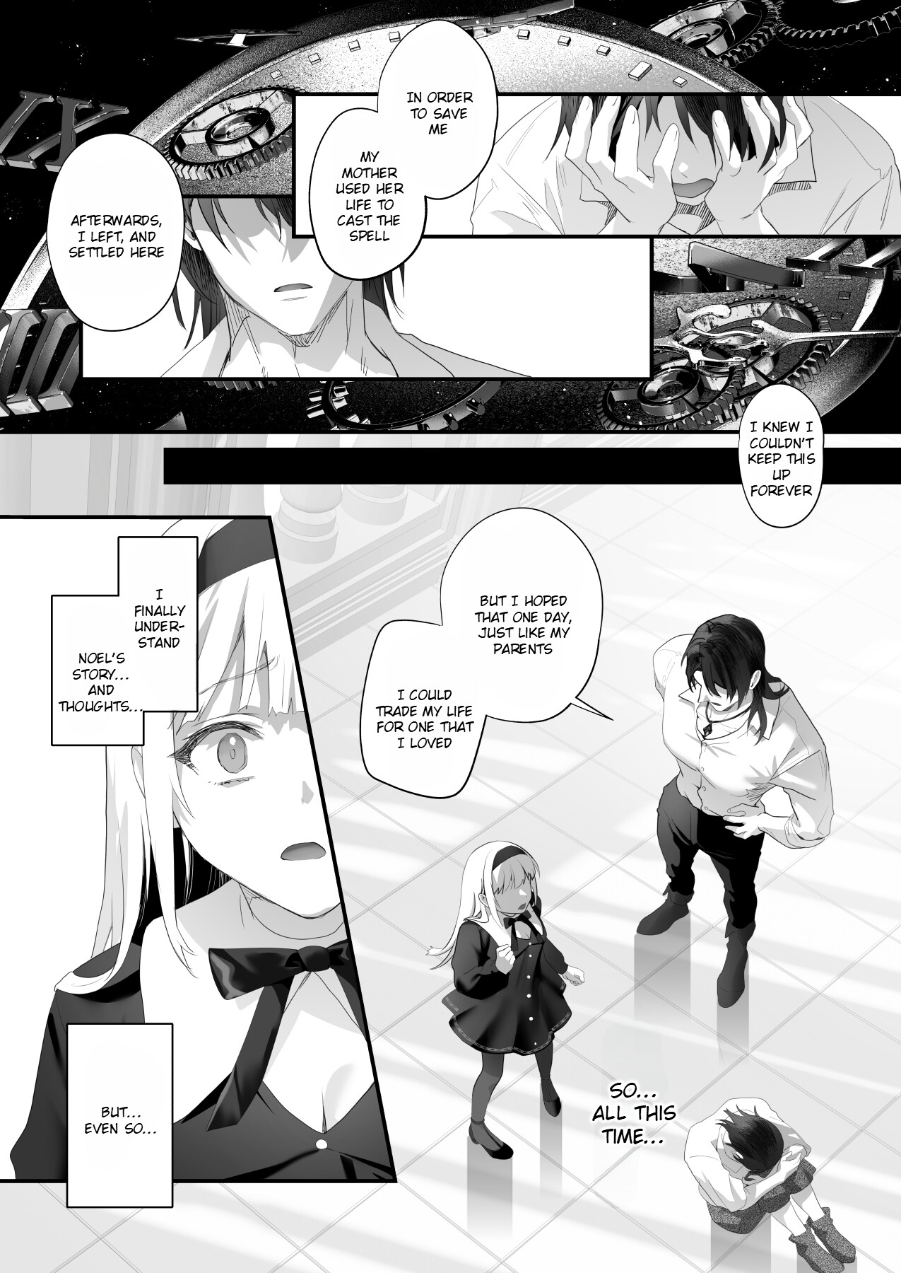 Hentai Manga Comic-A mysterious exorcist falls in love with a reincarnated succubus and risks his life-Read-156